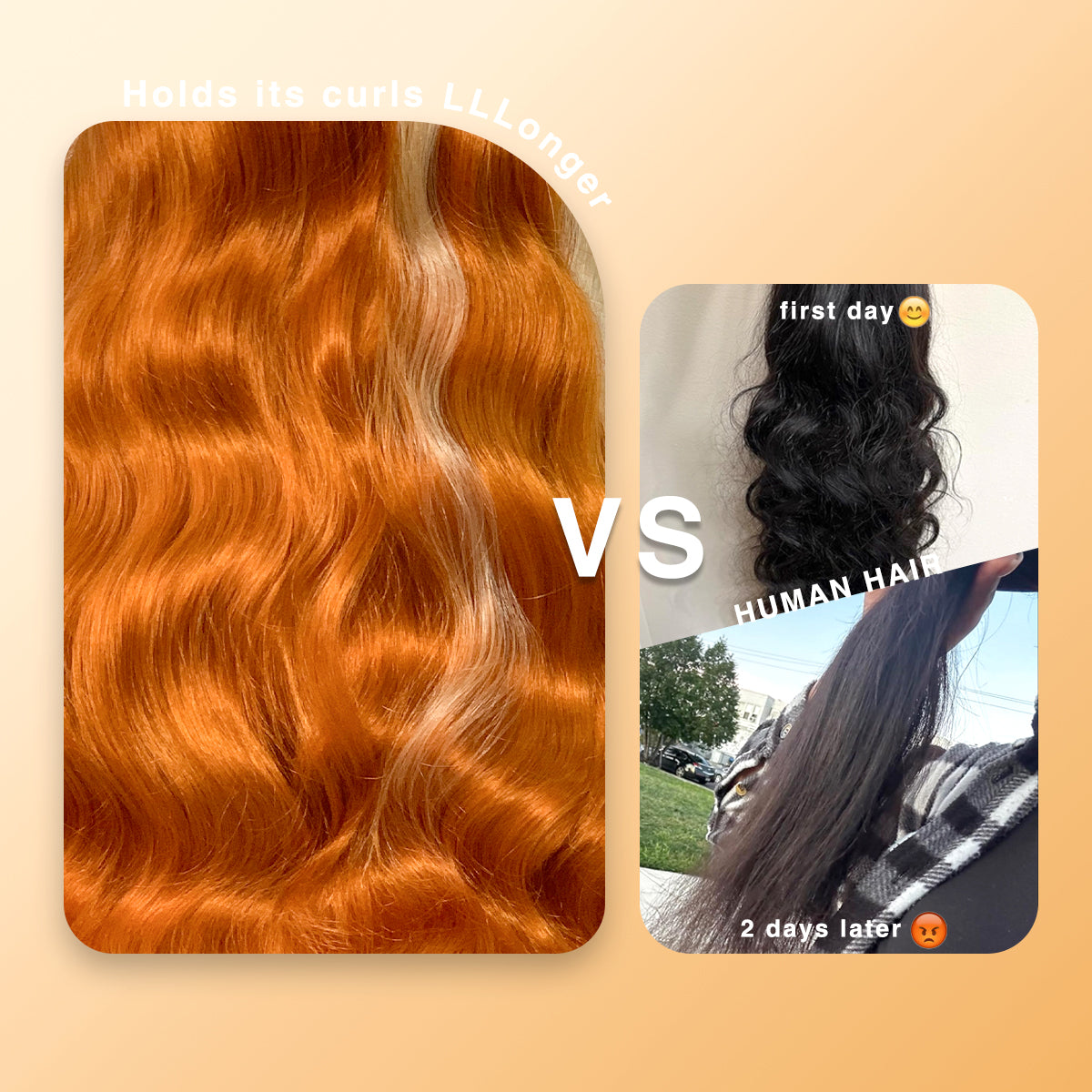 LOVSOUL Ginger Wig With Skunk Stripe Glueless Wear And Go Pre-Plucked Synthetic 13x6 Layered Voluminous Long Body Wave HD Lace Frontal Wig No Glue Beginners Friendly 32inch