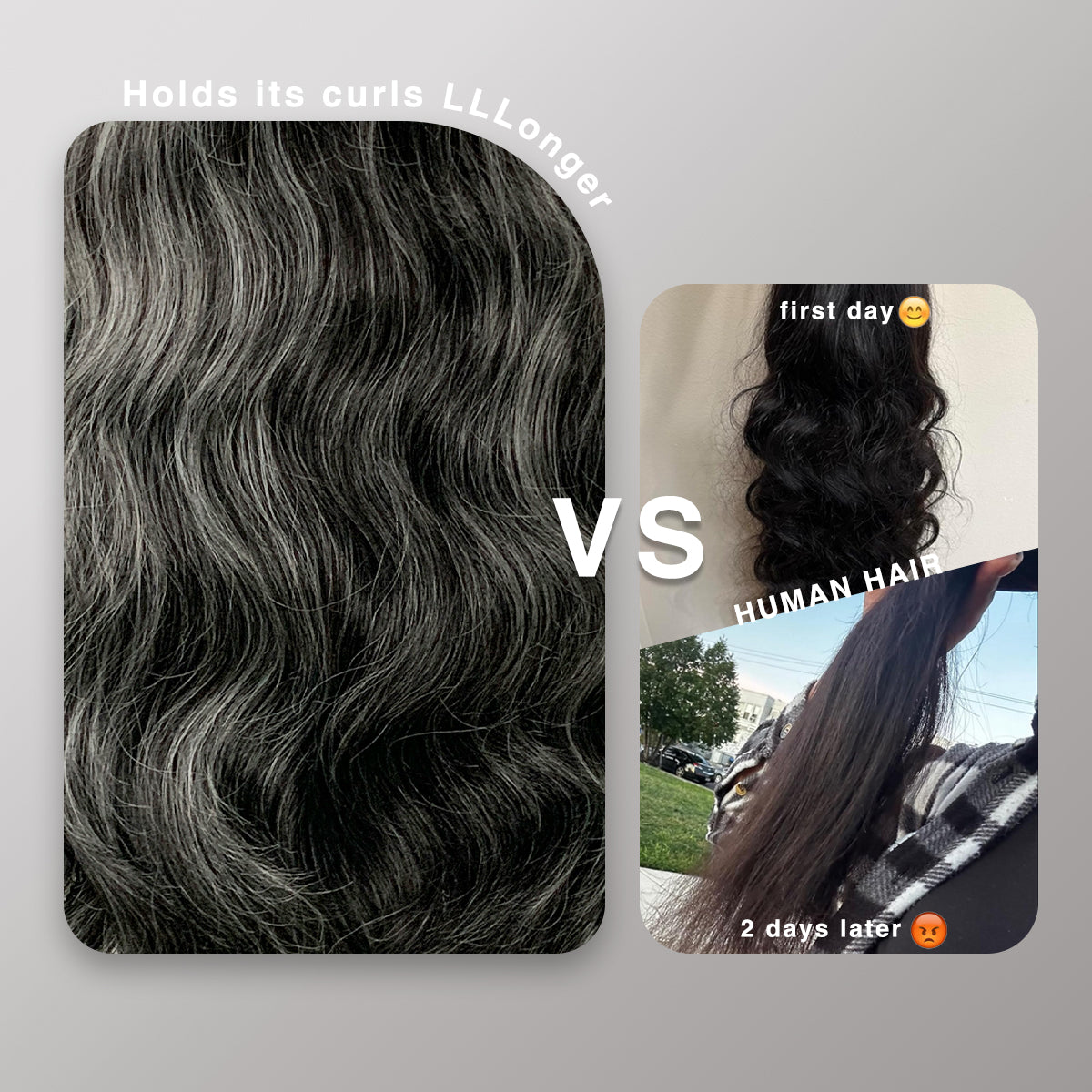 LOVSOUL Highlight Glueless Wear And Go Pre-Plucked Black And White Skunk Stripe Synthetic 13x6 Layered Voluminous Long Body Wave HD Lace Frontal Wig No Glue 32inch