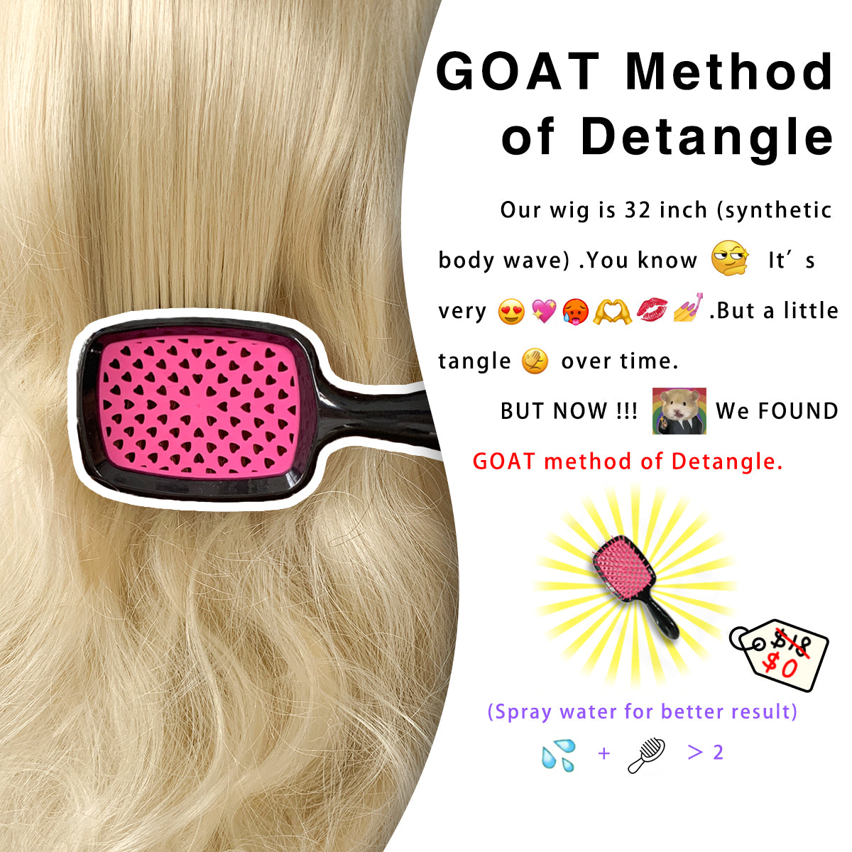 LOVSOUL Blonde 613 Glueless HD Lace Wear And Go Synthetic 13x6 Layered Voluminous Long Body Wave Lace Frontal Wig Pre-Plucked No Glue Cosplay For Black Women 32inch