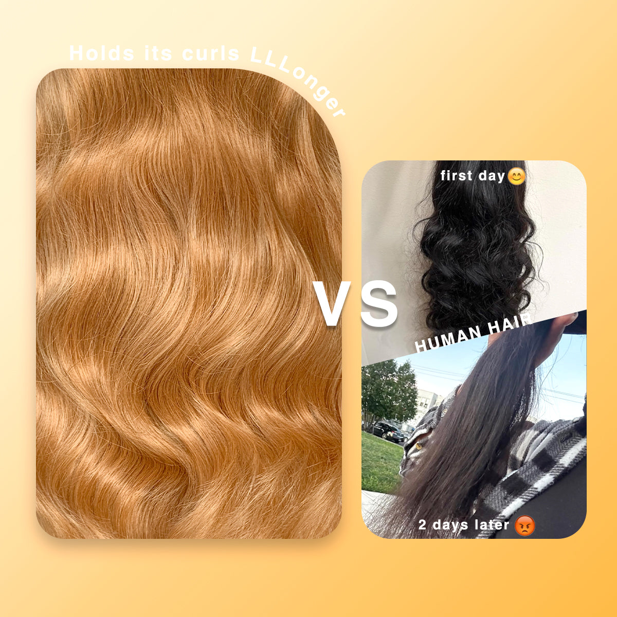 LOVSOUL Honey Blonde Glueless Wear And Go Synthetic 13x6 Layered Voluminous Long Body Wave HD Lace Frontal Wig Pre-Plucked No Glue Beginners Friendly #27 32inch